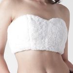 Forever 21 Crème Fur Tube Top Photo 1