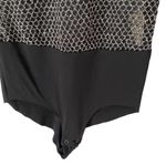 L'Agence L’Agence Nico Fishnet Sheer Bodysuit Black Silver size small Photo 5