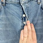 AGOLDE '90s distressed mid-rise straight-leg jeans Medium Wash Size 31 Casual Photo 3