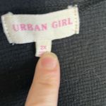 Urban Girl EUC  Black Short Sleeve Blouse sz 2x Photo 1