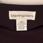 Bloomingdales Bloomingdale’s Ruched Side Long Sleeve Dress Photo 3