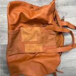 Universal Threads Universal Thread Patchwork Travel Bag - Orange and Tan Photo 1