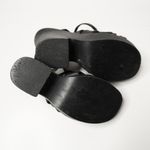 No Boundaries VTG 90s Black Block Heels Strappy Y2K Retro Shoes Sz‎ 7 Vintage Prom Sandals SEE Photo 6