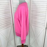 PINK - Victoria's Secret Pink by Victoria’s Secret Embroidered Inside Out Fleece Sweatshirt Pink XS Photo 1