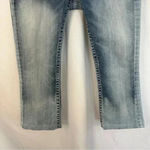 Miss Me Jeans Mid Rise Bootcut Embellished Back Pockets Cropped Womens Sz 30 Photo 2