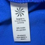 Athleta NWT‎  Santorini 2 Dress Blue Stripe Size M MicroModal Soft Travel Casual Photo 5