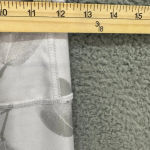 Aerie  chill play move leggings womens‎ small gray floral satin panel athleisure Photo 1