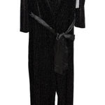 Premier Amour Womens Plus‎ size Sparkle Velvet Romper size 16 Black Photo 0