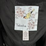 Anthropologie Tabitha Falling In Love Black Wool Blend Vest Ruffle Vneck Size 4 Photo 7