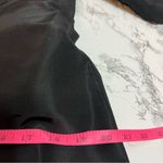 Oscar de la Renta  silk taffeta black structured gown with train Sz 12 Photo 5