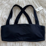 Aerie OFFLINE By  Real Me Xtra Square Neck Sports Bra Black Size Medium Photo 0