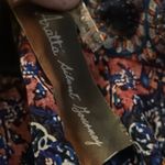 Aratta Silent Journey Boho‎ Paisley Floral Velvet Burnout Tunic Dress Large Blue Photo 11