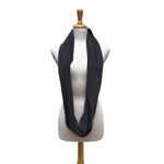 Calvin Klein Infinity Scarf Gray Knit Soft Chunky Minimalist Winter Casual Cozy Photo 1