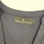 Pomander Place X Tuckernuck Navy Blue Crepe Kenzo Dress Tiered Ruffle Coastal Size M Photo 12