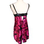 Morgan Taylor  Intimates Size Small S Magenta Rose Black Lingerie Built in Bra Se Photo 4