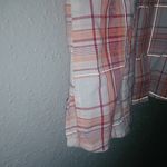 The North Face S Vented Fishing Shirt in Pink Orange Plaid Photo 6