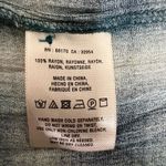 Maeve Anthropologie Cavalon Plaid Peplum Tunic Top Blue Size XSmall Photo 8