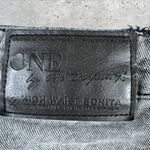 One Teaspoon  Bonita High Waist Gray Raw Hem Shorts Size‎ 24 Photo 5