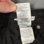 Seven7  Womens 12 Black Denim Jean High Rise Sunset Bermuda Shorts Flat Front Photo 9