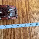 Leatherock Brown Leather Belt‎ Sz 31' Photo 12