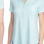 NYDJ  Mint Green Short Sleeve Top Photo 0