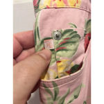 Ralph Lauren Hyannis Port Pink Roses Floral Stretch Pant Womens Size 16 Photo 3