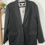 C by One Black Long Sleeve Blazer‎ Size X Large Photo 2