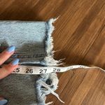 AGOLDE  denim Riley high rise straight crop in zephyr size 25  style a056d-811 Photo 6