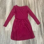 Amazon Womens Burgundy Tshirt Dress - S Photo 3