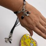 Brighton NECKLACE AND BRACELET MATCHING SET ON COTTON CORD Photo 3