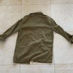 Sneak Peek Like New Green and Rose Military Jacket Photo 3