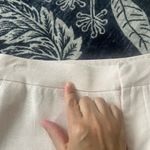 Joie  Cream 100% linen light pink shorts‎ size 4 Photo 3