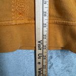Coldwater Creek Pullover Sweatshirt Womens L Petite Orange Embroidered Boho Photo 7