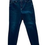 Soft Surroundings Denim Ultimate High Rise Slim Blue Jeans Womens Size 14 2CW54 Photo 0