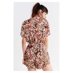 Urban Outfitters UO Jungle Belted Shirt Romper Photo 3
