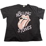 H&M The Rolling Stones Graphic T-Shirt in Gray, Size XL Photo 0