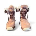 UGG  Women's Brown and Cream Winter Boots Photo 1
