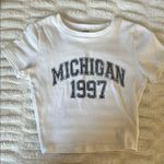 Garage women’s White Michigan 1997 T-Shirt Photo 0