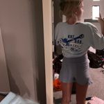 ZARA Blue Shorts Photo 7