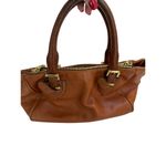 J.Crew  Women's Brown Genuine Leather Teddie Satchel Bag Photo 2