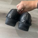 Alegria  BY PG LITE BLACK & SILVER METALLIC MARY JANES Sz 38 EU PAL-532 8/8.5 US Photo 2