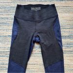 Outdoor Voices TechSweat 7/8 Two-Tone Legging Baltic Blue Night Black Size Small Photo 2