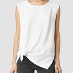 All Saints Heny Top White Slit Medium Photo 0