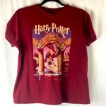 Harry Potter  burgundy graphic tee shirt woman’s size large Photo 0