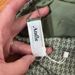 ANDIE Bikini Set Maui Top The Skirt Bottom Seagrass Houndstooth size S NWOT Photo 3