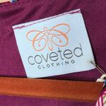 Coveted Clothing New With Tags Lined Chevron/Tribal Print Dress Photo 8