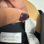 Chico's Chico’s Weekend Black Full Zip Vest w/ Pockets Size X-Large Chico’s Size 3 Photo 3