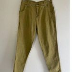 Urban Outfitters UO Green Khaki High Waisted Straight Leg Jeans Utility Goblin Dark Academia Boho Photo 0