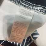 Democracy  Jeans Ab Technology Striped Raw Hem Side Womens 14P Stretch button fly Photo 7