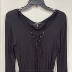 Romeo + Juliet Couture Black Romper Size Small EUC Photo 2